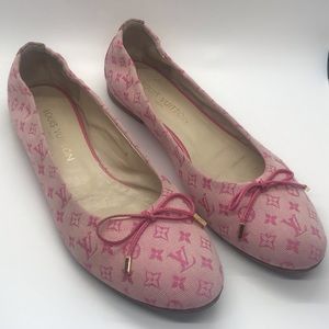 Louis Vuitton Pretty in Pink Ballet Flats Size 39